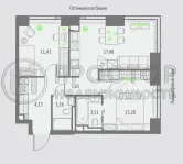2-комнатная квартира, 58 м² - фото 8