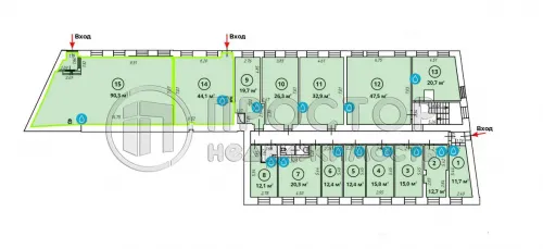 Коммерческая недвижимость (офисное), 12.1 м² - фото 8