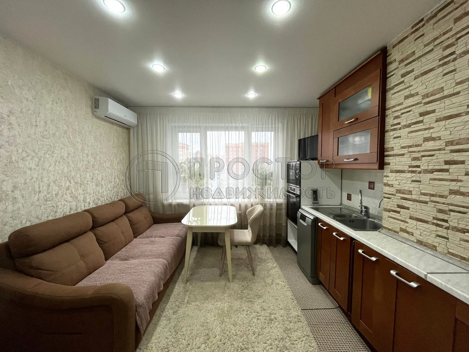 1-комнатная квартира, 45.1 м² - фото 3