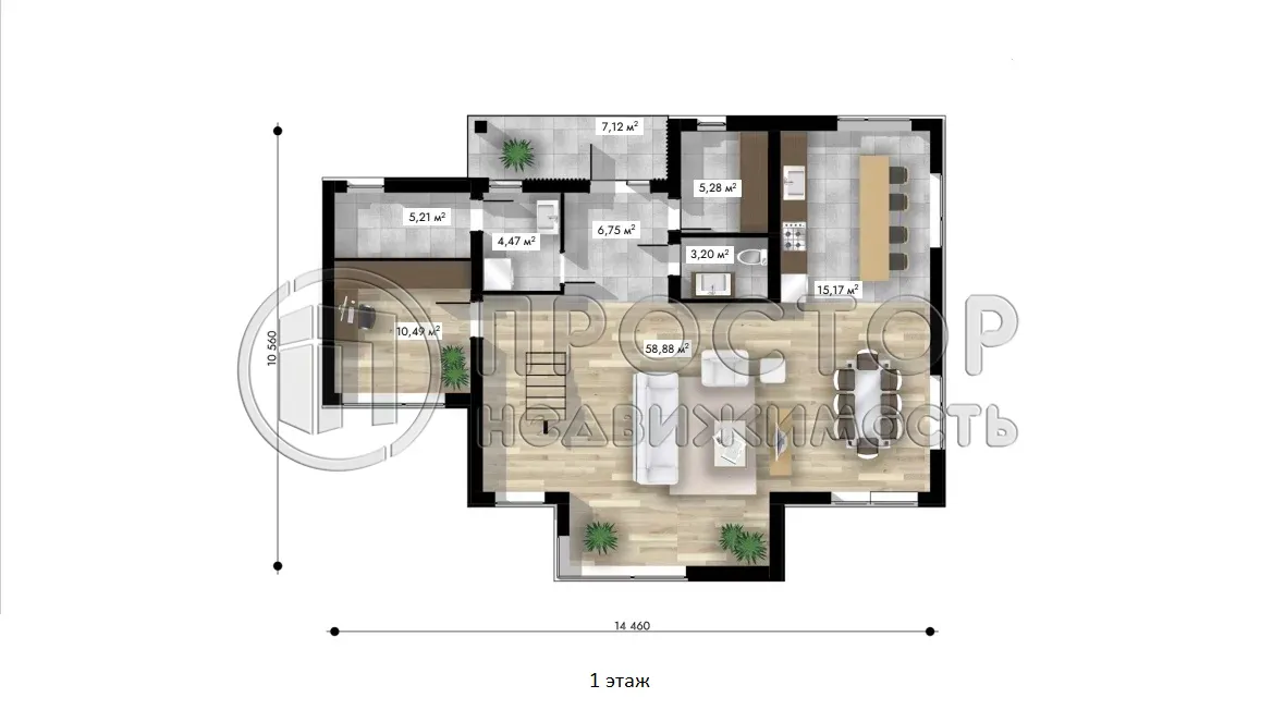 Дом, 195 м² - фото 8
