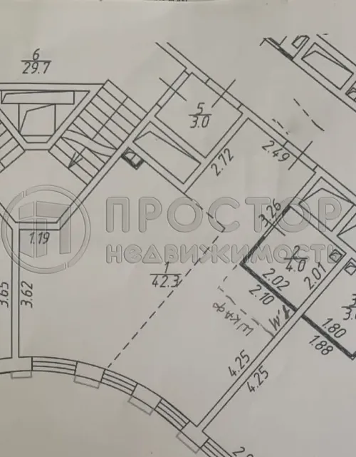 2-комнатная квартира, 46.3 м.кв.