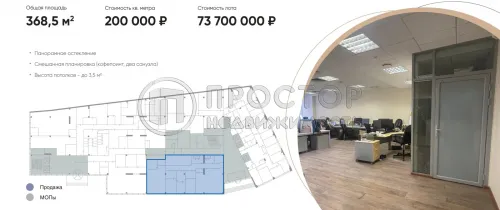 Коммерческая недвижимость (офисное), 368.5 м² - фото 5