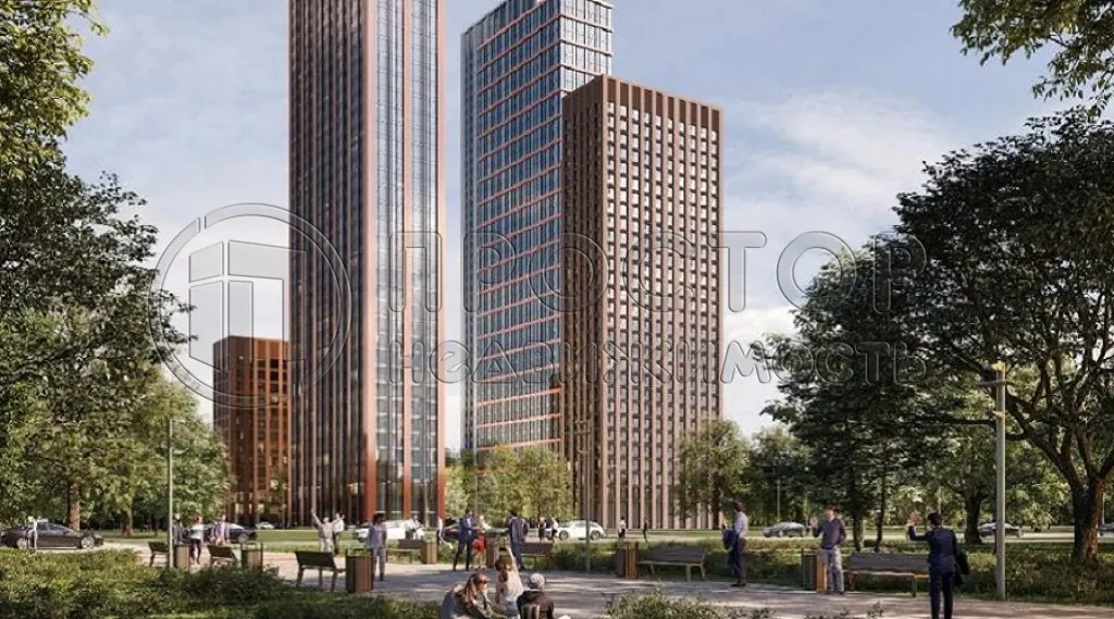 1-комнатная квартира, 41.9 м² - фото 3