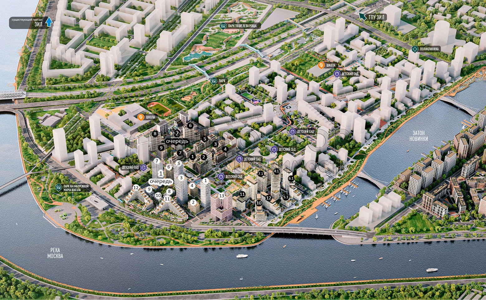 1-комнатная квартира, 40.7 м² - фото 3