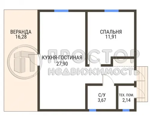 Дом, 65 м² - фото 10