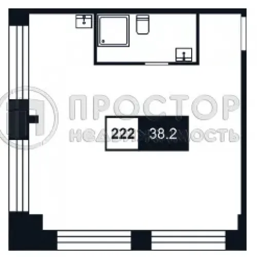 Коммерческая недвижимость (офисное), 38.2 м² - фото 14