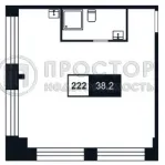 Коммерческая недвижимость (офисное), 38.2 м² - фото 27