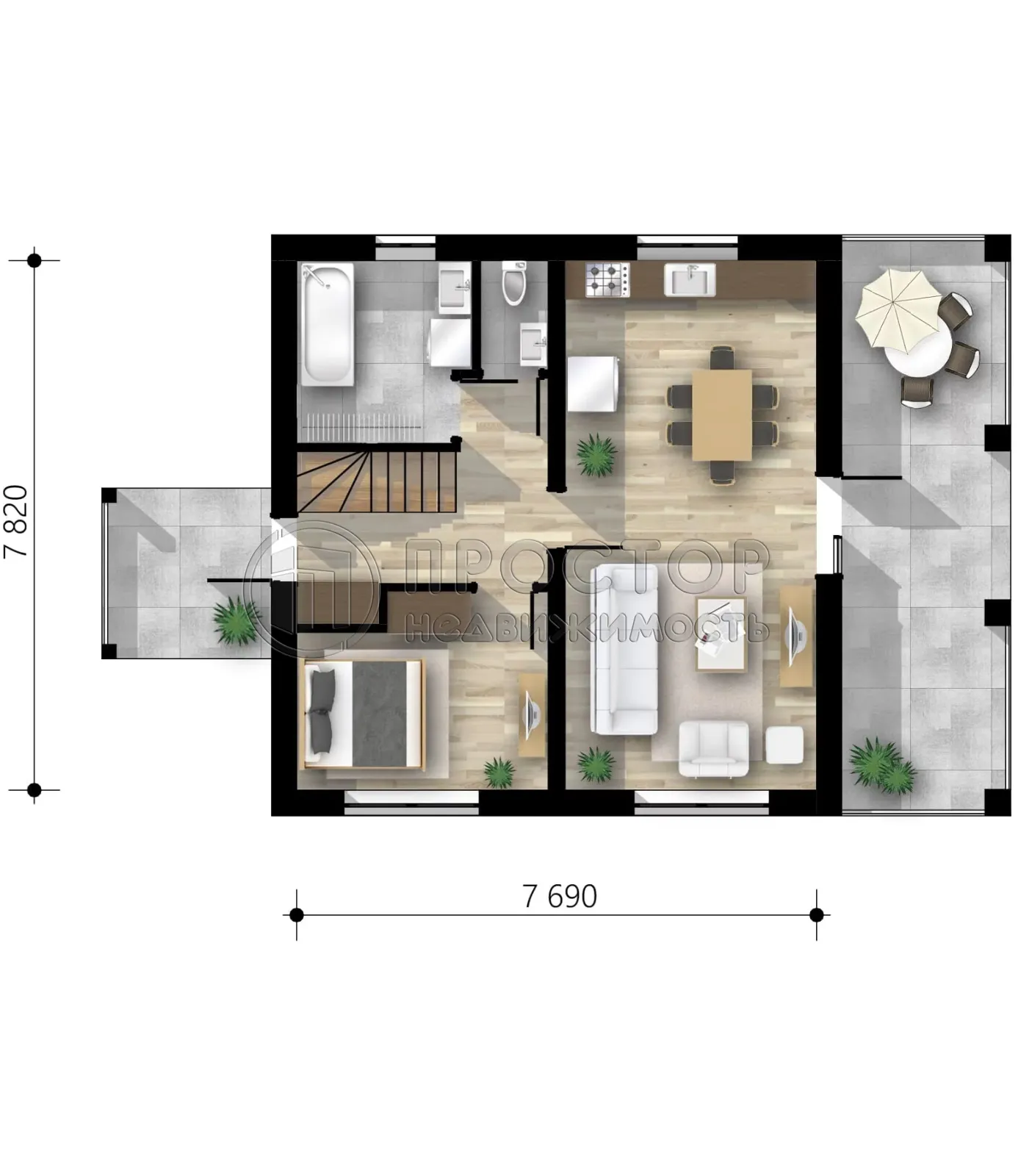 Дом, 107 м² - фото 8