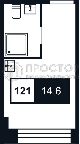 Коммерческая недвижимость (офисное), 14.5 м² - фото 21