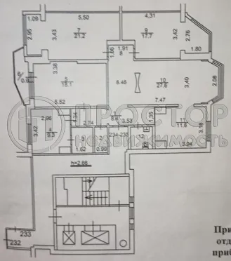 4-комнатная квартира, 125 м² - фото 23