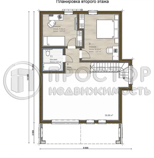 Дом, 160 м² - фото 23