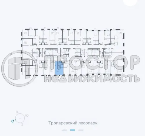 Студия, 25 м² - фото 7
