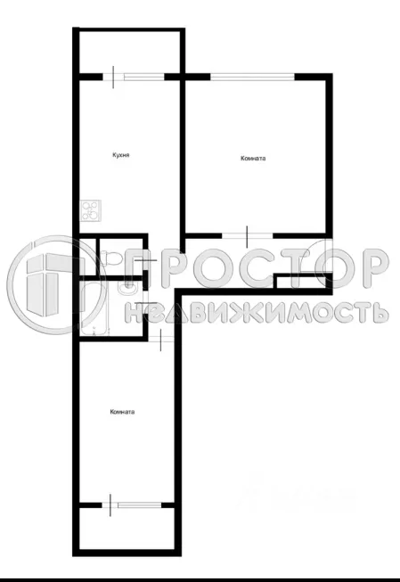 2-комнатная квартира, 55.4 м² - фото 10