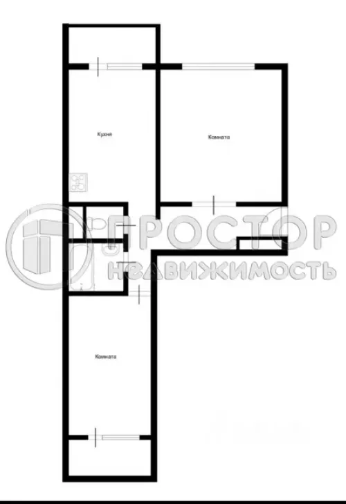 2-комнатная квартира, 55.4 м² - фото 10