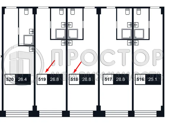 Коммерческая недвижимость (свободного назначения), 53.6 м² - фото 18