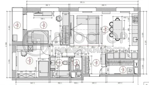 3-комнатная квартира, 75 м² - фото 17