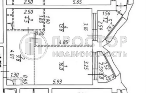 2-комнатная квартира, 46.1 м² - фото 9