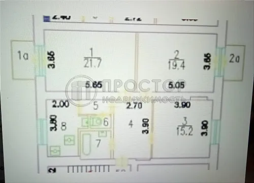 3-комнатная квартира, 82 м² - фото 10