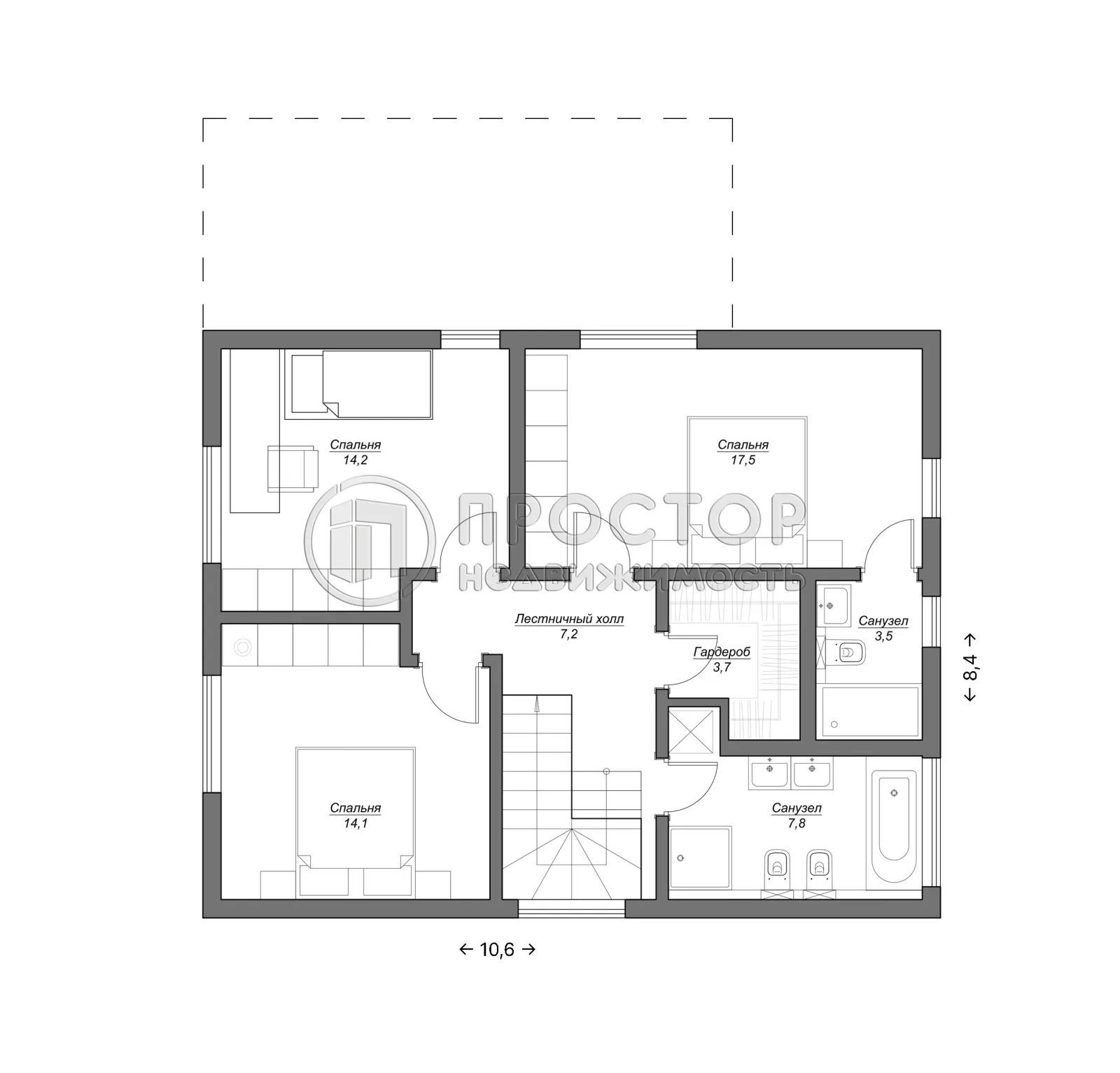Дом, 206 м² - фото 22