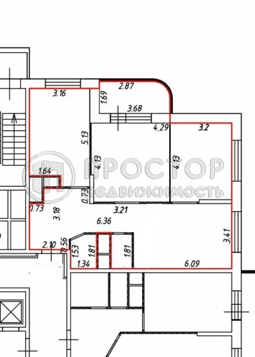 3-комнатная квартира, 78.5 м² - фото 45