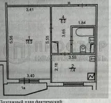 1-комнатная квартира, 37.8 м² - фото 23