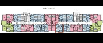 1-комнатная квартира, 38.21 м² - фото 25