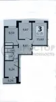 2-комнатная квартира, 62 м² - фото 51