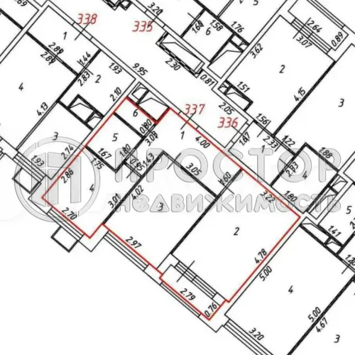 2-комнатная квартира, 50 м² - фото 19