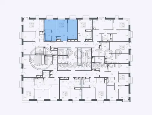 3-комнатная квартира, 47.68 м² - фото 13