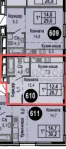 Студия, 28.7 м² - фото 16