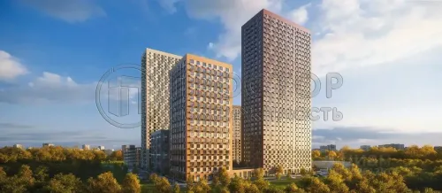 1-комнатная квартира, 32.35 м² - фото 2