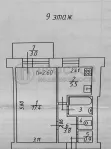 1-комнатная квартира, 32 м² - фото 45