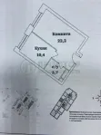 1-комнатная квартира, 36.3 м² - фото 51