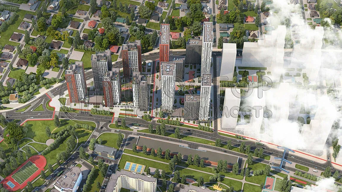 1-комнатная квартира, 38.3 м² - фото 2