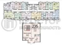 1-комнатная квартира, 32.5 м² - фото 34