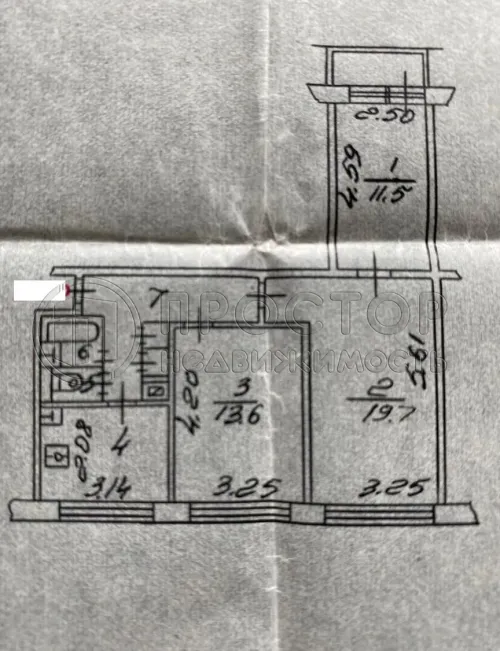 3-комнатная квартира, 63 м² - фото 18