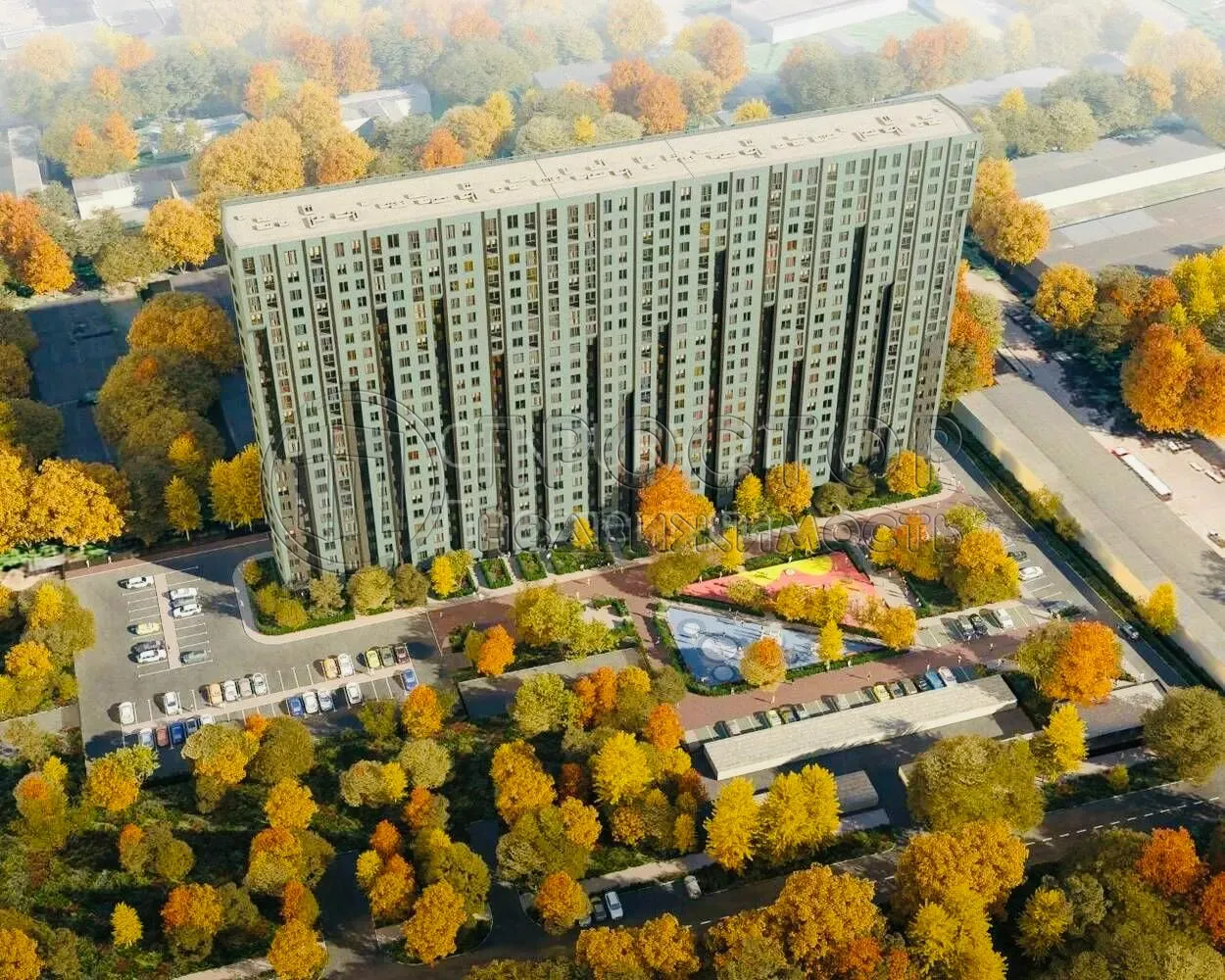1-комнатная квартира, 37.4 м² - фото 2
