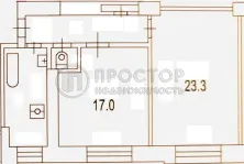 2-комнатная квартира, 57 м² - фото 35