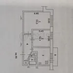 2-комнатная квартира, 42 м² - фото 31