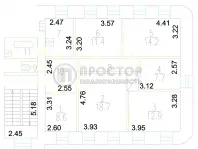 6-комнатная квартира, 97.7 м² - фото 24