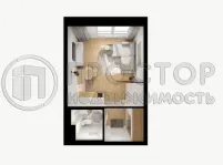 Студия, 23.8 м² - фото 6