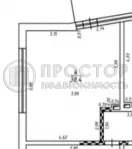 2-комнатная квартира, 38.4 м² - фото 25