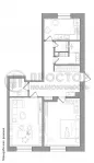 2-комнатная квартира, 75 м² - фото 36