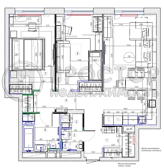 3-комнатная квартира, 78.8 м² - фото 50
