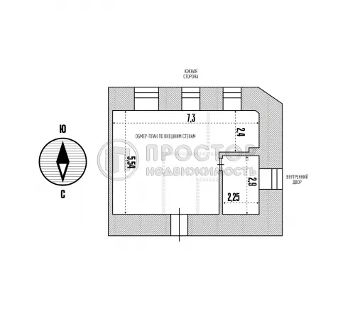 1-комнатная квартира, 37.5 м² - фото 20