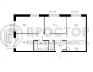 3-комнатная квартира, 71.3 м² - фото 41