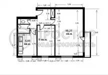 2-комнатная квартира, 41 м² - фото 23