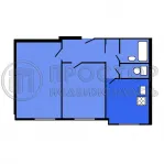 2-комнатная квартира, 54.2 м² - фото 47