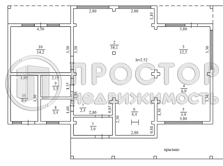 Дом, 207.9 м² - фото 48