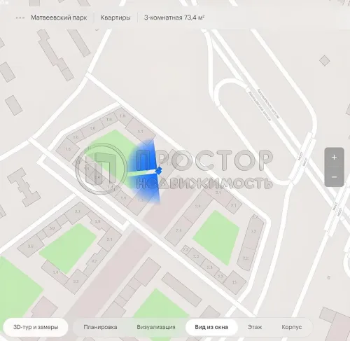 3-комнатная квартира, 73.4 м² - фото 15